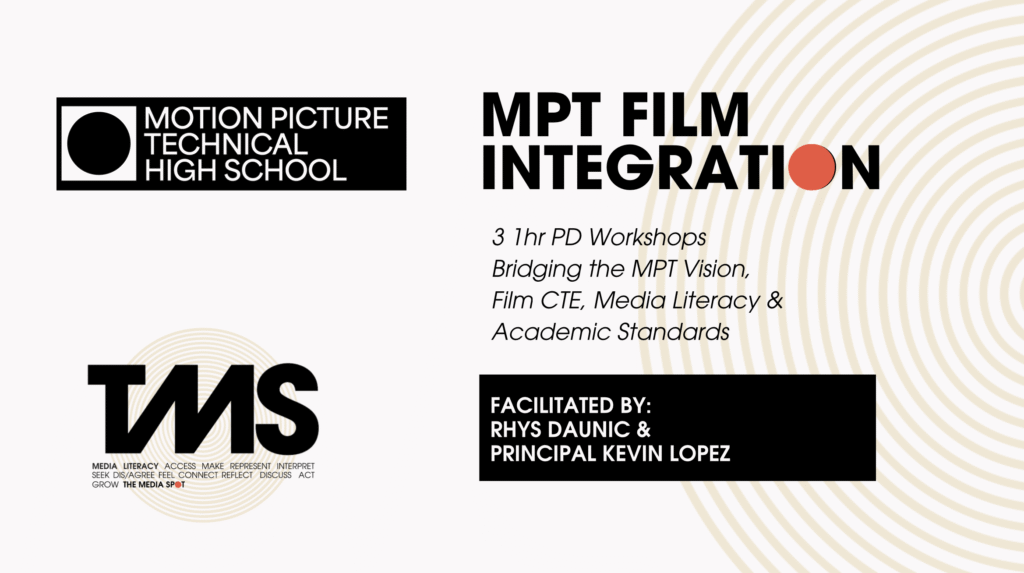 Technical Infor Motion FILM INTEGRATION – Motion Picture Technical High School